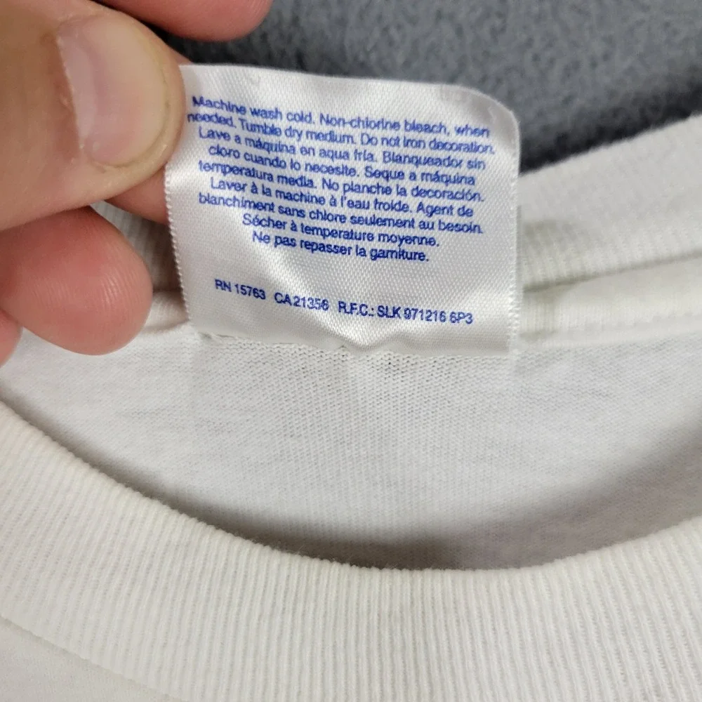 Hanes T-Shirt Adult XL‎ (46-48) White Heavyweight Corona Extra United We Stand
